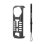 Custodia protettiva Sunnylife X4-SD813 per Insta360 X4 con cordini