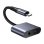 Adaptador Áudio Joyroom SY-L01 Lightning para 3.5mm + Lightning Preto
