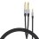 Cable Audio Vention BARHK 8m Mini Jack 3.5mm a 2x Jack 6.35mm Macho
