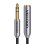 Cabo de áudio Vention BCXHH 6.35mm macho para fêmea 2m
