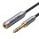 Cabo de áudio Vention BCXHH 6.35mm macho para fêmea 2m