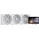 Refrigeración Líquida Krux HydroArc 360 White 360mm 3 Ventilatoren ARGB