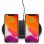 Cargador Inalámbrico Doble mophie Universal 2x10W Qi USB-A