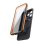 Funda para móvil Telesin P4-WTP-01 resistente IP68 TPU PC para iPhone 15 Pro