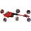Aspiradora de Mano sin Bolsa Einhell TE-SV 18 Li 120W 50 min 0,6L Roja
