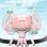 Mini Ventilador Portátil Momcozy PF001-PK10BA-A 27W 4 Velocidades 360° LED Recargable Rosa
