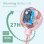 Mini Ventilador Portátil Momcozy PF001-PK10BA-A 27W 4 Velocidades 360° LED Recargable Rosa