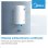 Termo eléctrico Midea 50L 1500W instalación mural vertical u horizontal