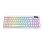 Teclado ONIKUMA MT902 membrana gaming blanco con RGB y batería 2000 mAh