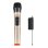 Mikrofon Puluz PU628J kabellos UHF cardioid mit 3,5 mm Empfänger