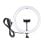 Anillo de luz PULUZ con soporte para móvil 160 LEDs ajustables USB-C