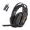 ONIKUMA GT828 kabelgebundene 2,4 GHz Bluetooth Gaming Kopfhörer Mikrofon Noise Cancelling RGB schwarz
