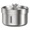Fuente de agua para mascotas Rojeco RYSJ-11 2 litros acero inoxidable