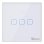 Interruptor inteligente Sonoff T2EU3C-TX WiFi + RF 433 3 canales táctil