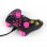 Mando Konix Stranger Things con Cable para Nintendo Switch, Negro y Rosa