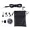 Microfone Puluz PU427 clip 3,5mm omnidirecional com cabo 6m e acessórios