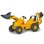 Escavadora infantil Rolly Toys 813001 Amarelo Negro Plástico Metal