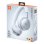 Casque JBL Live 680NC sans fil Bluetooth avec réduction de bruit, micro et blanc