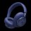Auriculares JBL Live 780NC Bluetooth sans fil avec réduction de bruit, micro et charge rapide bleu