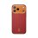 Udemos Compatible Con Iphone 17 Pro Max Funda Magnética Wind, Roja