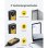 Escáner de códigos de barras Inateck BCST-42 Yellow Bluetooth USB 2D