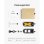 Escáner de códigos de barras Inateck BCST-42 Yellow Bluetooth USB 2D