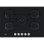Piastra a gas Hotpoint HAGS 72S BK 4 zone Vetro Nero Integrata