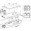 Piastra a gas Hotpoint HAGS 72S BK 4 zone Vetro Nero Integrata