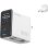 Ladegerät GaN 4smarts 100W Flex Screen AI Weiß 3 USB-A und USB-C Ports