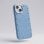 Custodia per smartphone Denim Magbattery Effetto Denim Magnetica per iPhone 15 Plus