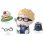 Figura Bandai Haikyu!! Blind Box PVC Collezione Chibi