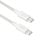 Cavo USB-C a USB-C ACT 2 m ricarica rapida 60 W USB 2.0 bianco