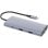 Hub DLH 8 ports 10 Gbps USB-C DY-SA5375 Double HDMI 4K 60Hz Ethernet Gigabit