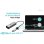 Hub i-tec 4 porte 5 Gbit/s USB-C/USB-A 2.5GLAN Metallo Argento