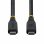 Kabel USB4 StarTech CC1M40GUSB4TP 1 m USB-C an USB-C 40 Gbit/s Schwarz