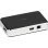 Hub Vivanco 4 Ports 480 Mbps USB 2.0 Modell VVITHUB2V4PORTS Schwarz Silber