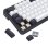Teclado Redragon UCAL MAGNETIC K673WB-RGB-M magnético compacto con switches UltraMag y RGB
