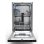 Lavavajillas Midea MID45S120-ES 10 Servicios E con AquaStop y Media Carga