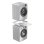 Kit de superposition Meliconi 656132 Universal Technopolymère Blanc 600 mm