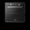 Horno Multifunción Midea MBON5M90E5-BK 70L 60cm Limpieza Manual A Grill Negro