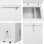 Congelador Hisense FT484D4AWLYD 372 L Clase D Blanco