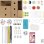 Kit de artesanato para crianças multicolor Creativ Company com ferramentas