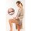 Massager Medisana AC 860 mit Rollen und Schieberegler Aprikose und Weiß