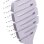 Pettine Palette Muitomas HAIRBRUSHLVL Viola per Adulti