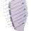 Pettine Palette Muitomas HAIRBRUSHLVL Viola per Adulti