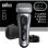 Afeitadora Facial Braun Series 8 8617s Inalámbrica 60min Seco y Mojado 4 Láminas Carga Rápida