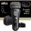 Máquina de Barbear Facial Braun Series 9 Pro+ 9615s Sem Fios 60min Seco e a Húmido 6 Lâminas Carga Rápida