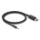 Cable de Carga USB A a DC Delock 1,5 m Negro
