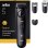 Cortapelos Braun BeardTrimmer 5 80789813 Inalámbrico 20 Longitudes 120min 3 Peines Resistente al Agua