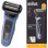 Afeitadora Facial Braun Series 5 52-A1000s Inalámbrica 50min Seco y Mojado 3 Láminas Carga Rápida